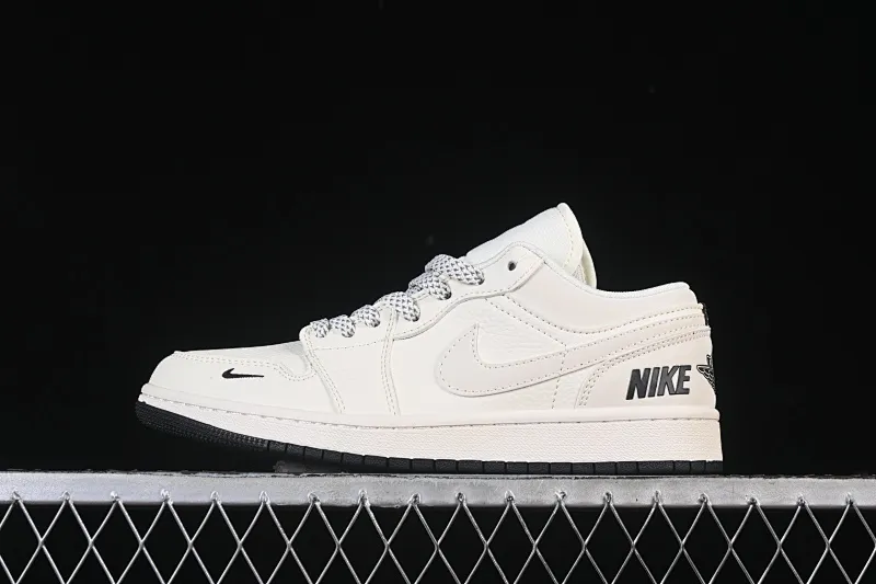 All categories Air Jordan Jordan series basketball shoes Air Jordan 1 Low high-end customized low-top sneakers Air Jordan 1 Low AJ1 Joe 1 classic black high-end customized low-top retro basketball shoes XX3168-219
